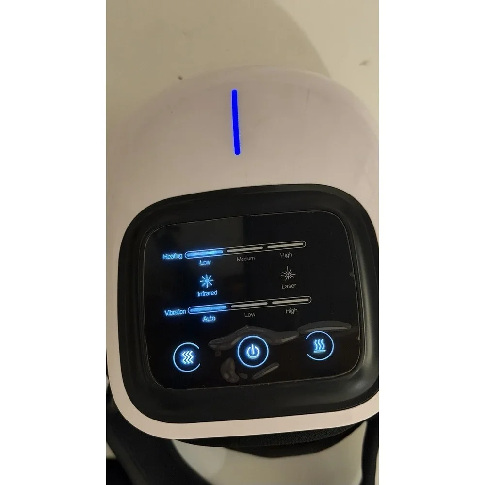 Nooro Wireless Knee Massager Heat Vibration Infrared Laser Therapy Pain Relief